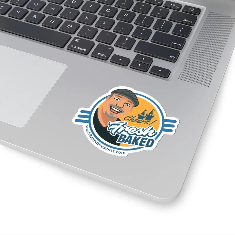 Cheers Fresh Baked Sticker